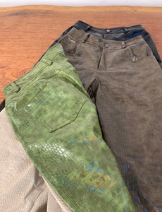 Arista Croc Textured Pants